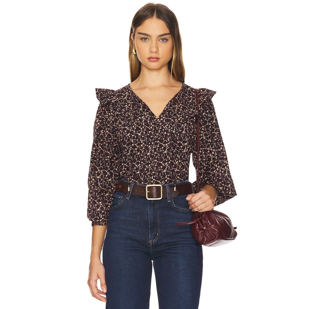 NWT Cleobella‎ Marcy Blouse in the Medici Print / Size Small
